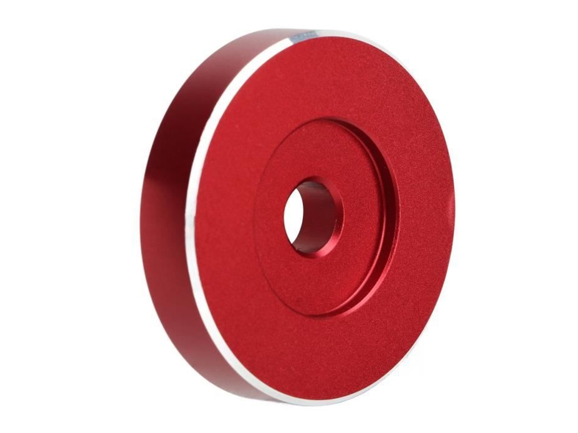 Adaptador de Gravação HURRISE Adaptador Rpm Adaptador de Toca-Discos Fácil de Instalar Características Posição de Música Vermelho