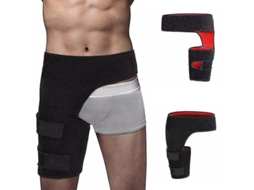 Apoio para Inguinal e Quadril com Compressão para Coxa e Isquiotibiais Qfx