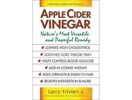 Livro apple cider vinegar de larry (larry trivieri) trivieri (inglês)