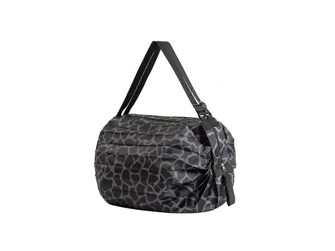 Sacola De Compras Dobrável, Reutilizável, Dobrável, Para Usar No Ombro Ou Como Bolsa De Mão, Impermeável, Ideal Para Viagens, Praia, Supermercado