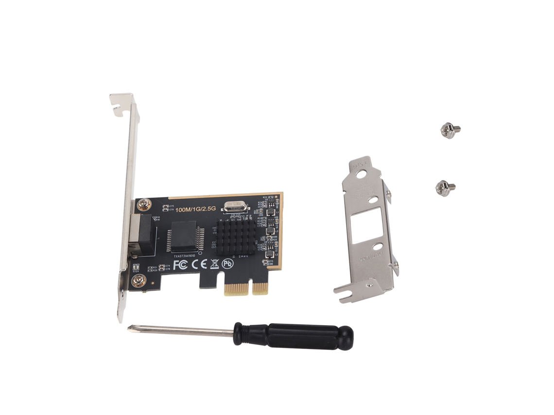 Placa de Rede com Fio LAXISCREED Pci e 2.5gbps