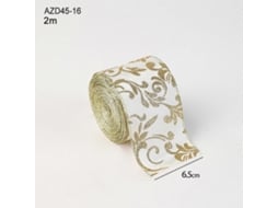 Fita De Natal Em Linho Composto Para Moda, Fita Decorativa Para Boutiques De Natal Com Estampa De Árvore De Natal, 2m, Decorações Aquaforge