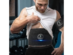 Cinto Eletrônico Para Emagrecer Abdômen Stimulador De Músculos Inteligente Treinador De Abdominais Fitness 2025