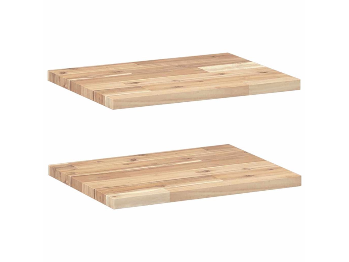 Floating Shelf, Floating Shelves Vidaxl Marrom Madeira De Acácia (40 X 30 X 2 Cm)