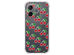 Capa Tumundosmartphone De Silicone À Prova De Choque Para Honor 600 Lite 5g Design De Cereja