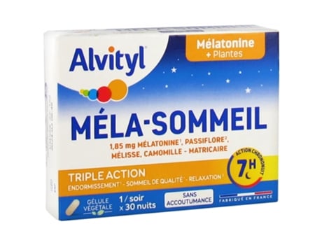 Méla-Sommeil Noite 30 Cápsulas ALVITYL