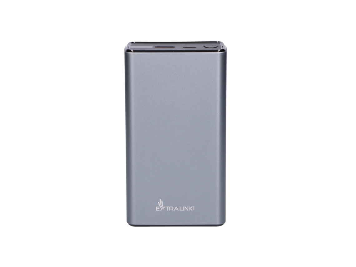 Power Bank Ex Ião Lítio EXTRALINK Cinzento