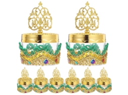 Conjunto De 12 Caixas Para Doces E Lembrancinhas De Casamento, Ideais Para Festas E Eventos. Hengjian