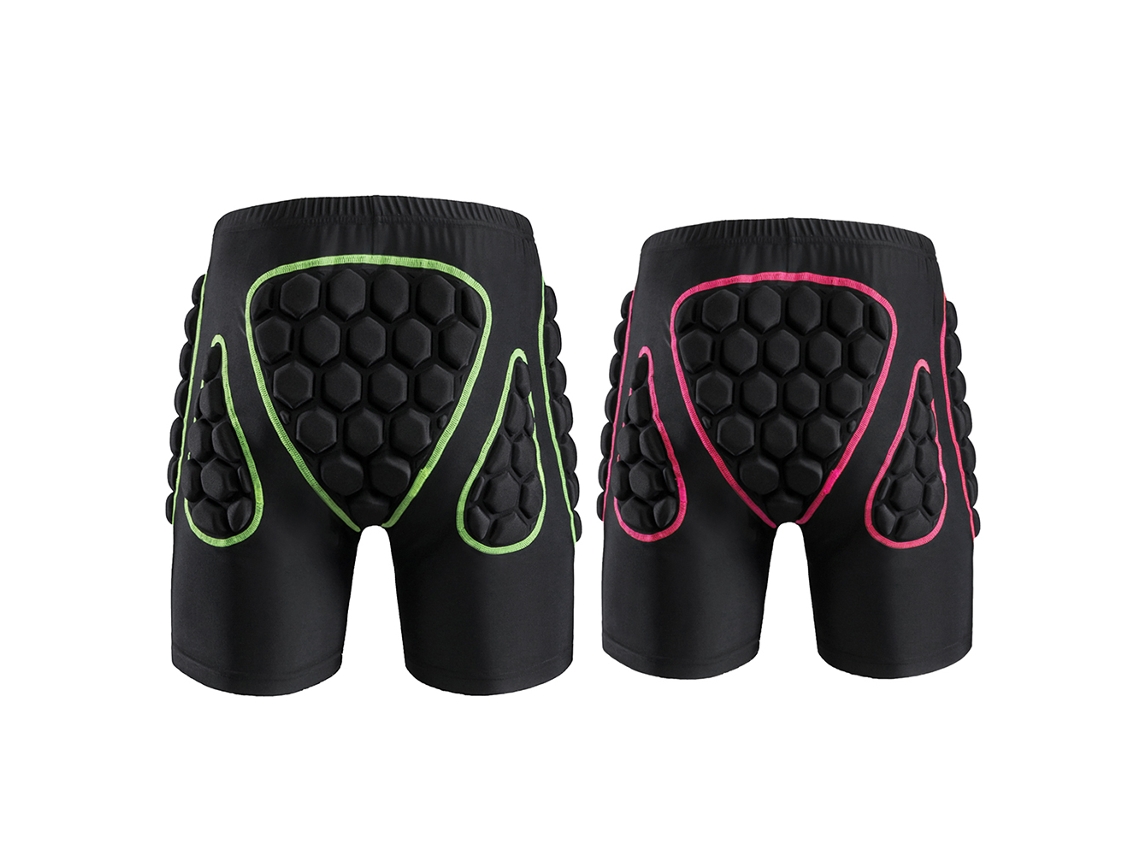 Calcinha de Proteção para Quadril e Nádegas com Espuma Eva para Esqui Snowboard Patinação e Equitação Feminina | S/MARCA