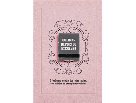 Livro Queimar Depois de Escrever de Sharon Jones (Português)