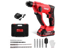 Furadeira De Impacto Sem Fio Sds-plus 20v, Φ14 Mm, Para Concreto, 1000 Rpm, Luz De Trabalho Led, 1 Bateria De 2,0ah