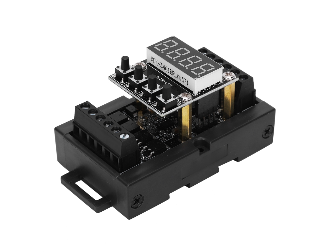 Laxiscreed Placa De Controlo Plc Industrial Com Módulo Digital E Caixa, Alimentada Por Dc 10-28v