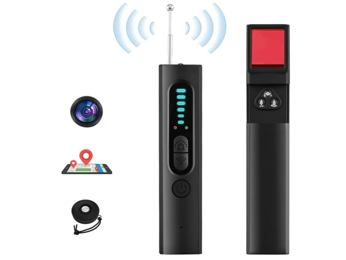 Detector de Câmera Oculta Localizador Anti espião Dispositivo Scanner Sinal Rf para Rastreador Gps Escuta Sem Fio USHION