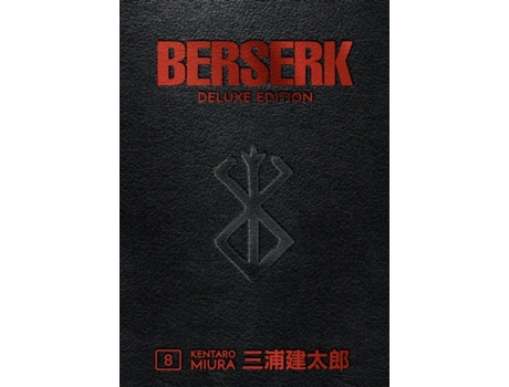 Livro berserk deluxe volume 8 de kentaro miura,duane johnson (inglês)