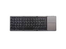 Teclado Bluetooth Sem Fio TAISHENGDA, de 66 teclas, compatível com Android, iOS, Windows, preto