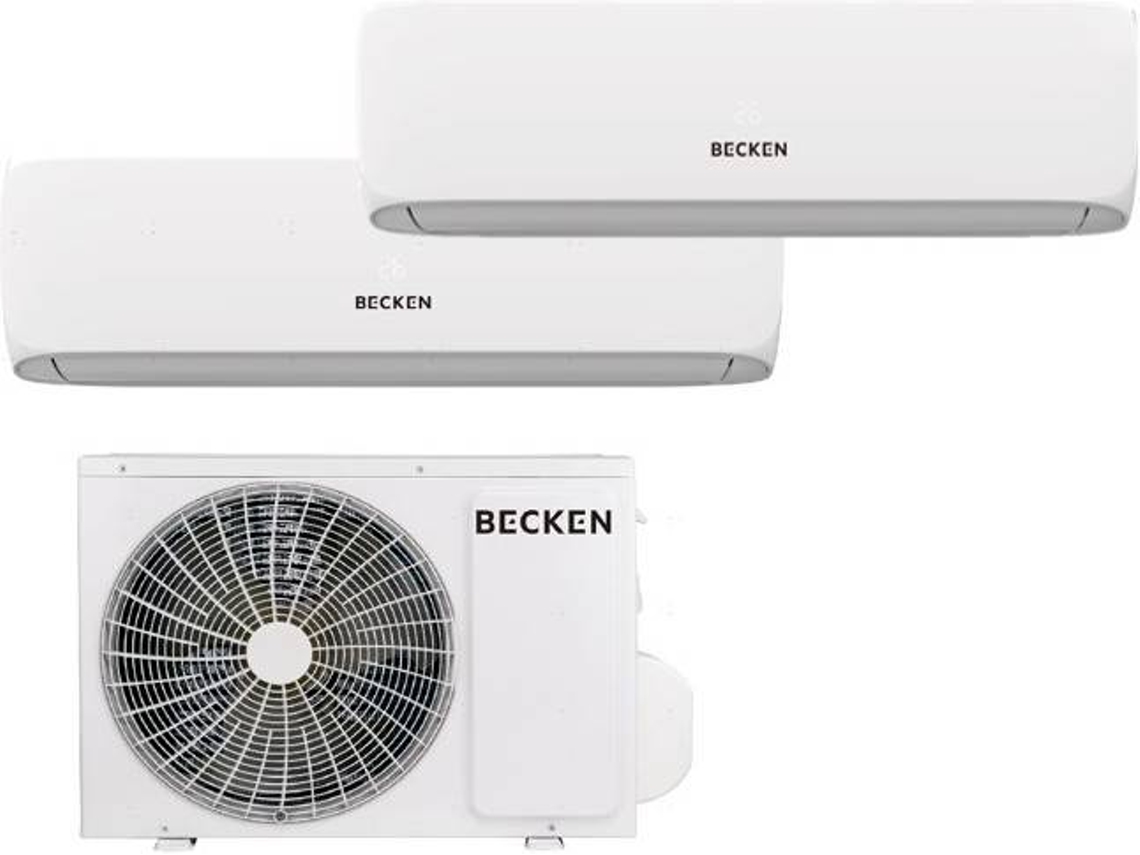 Ar Condicionado Split BECKEN BAC9603 Multi (18+21 m² - 9000+12000 BTUs - Branco)