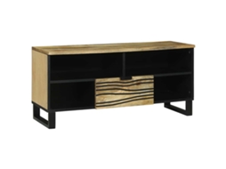 Vidaxl Unidades De Tv 105 X 33 X 46 Cm Castanho Derivados De Madeira
