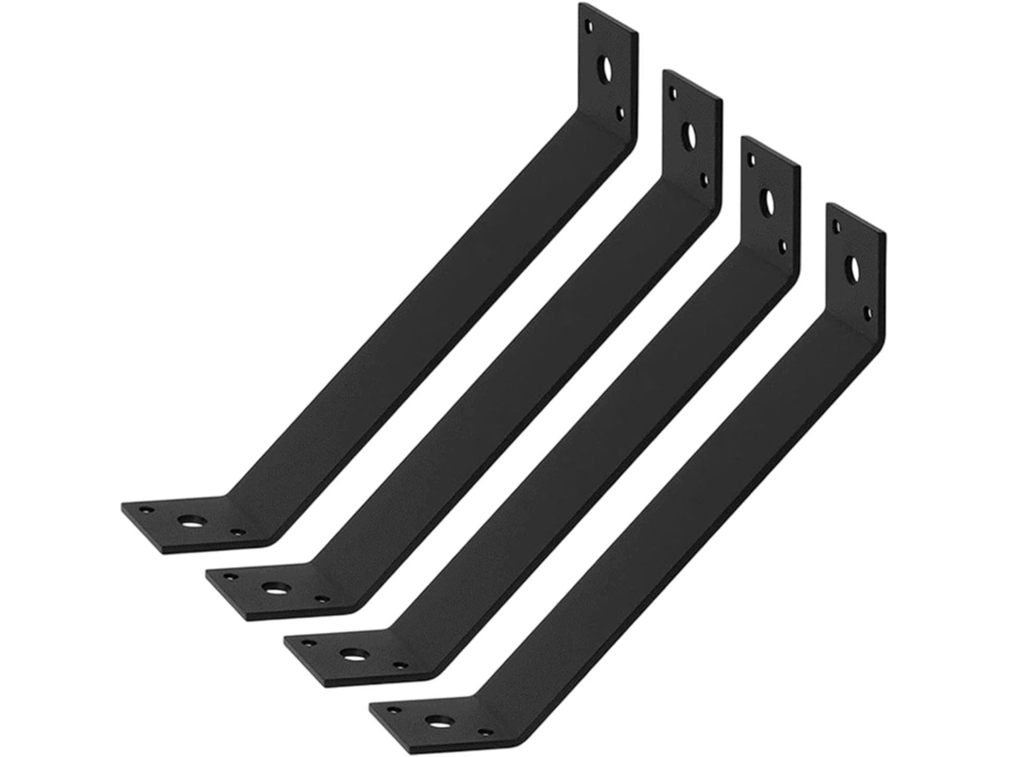 Suporte Angular Robusto, 4 Grampos A 45 Graus, Conexão