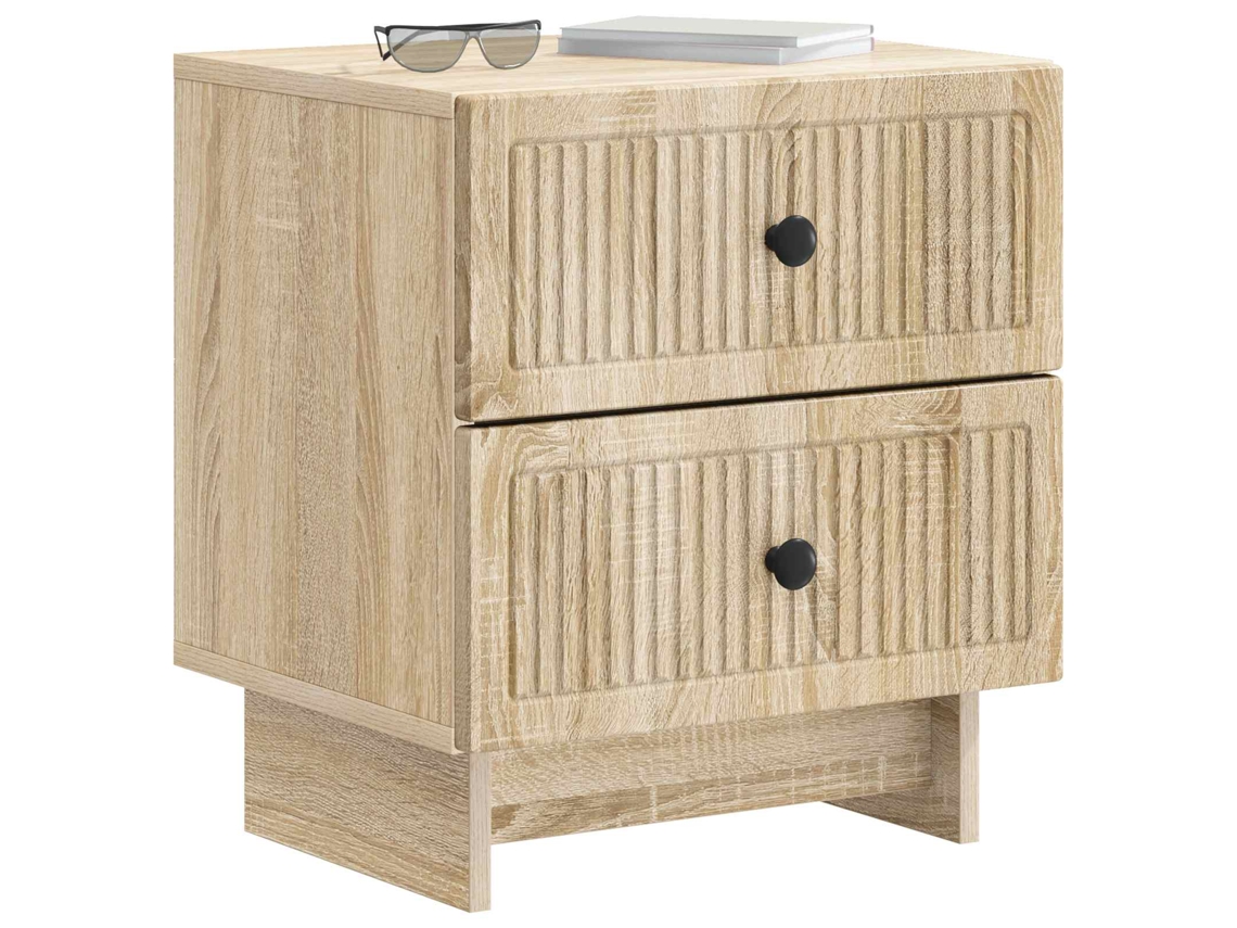 Armário de cabeceira 2 peças Carvalho Sonoma 43x34,5x47,5 cm MAISON EXCLUSIVE