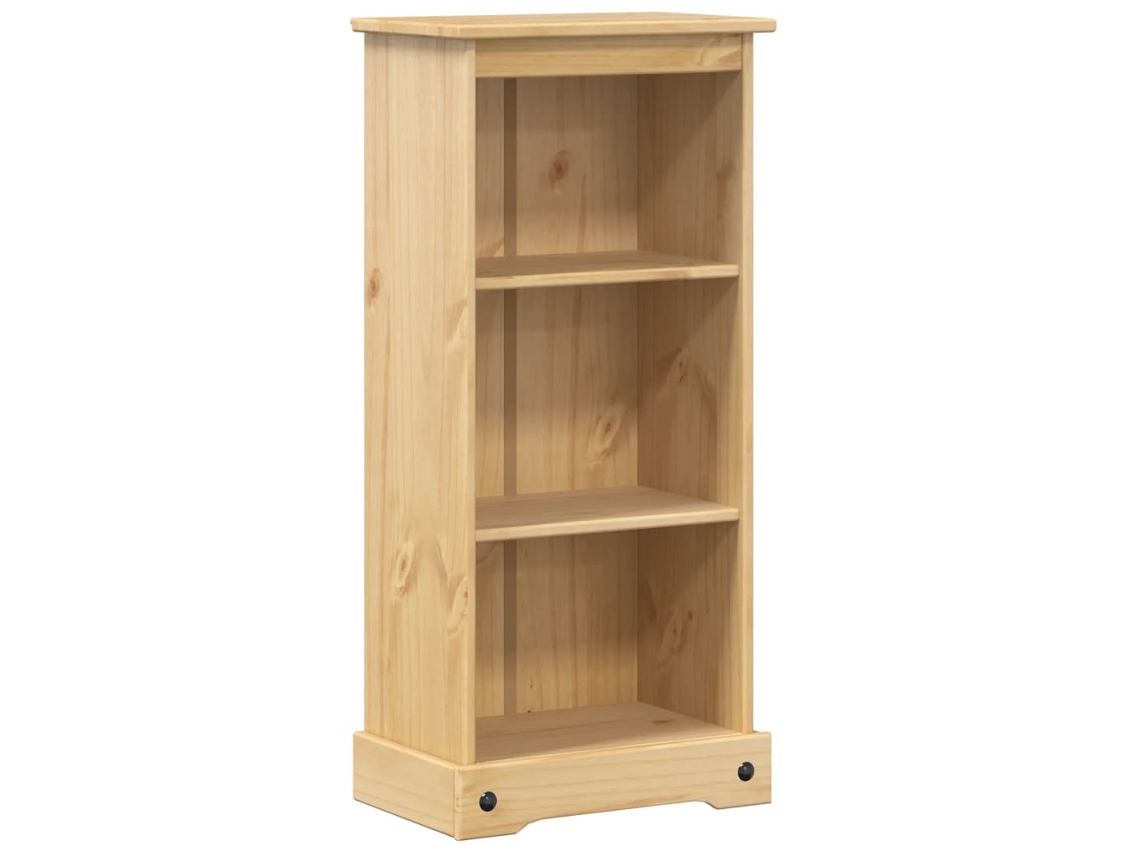 Bookcase, Bookcases Vidaxl Marrom Madeira De Pinho (n/a)