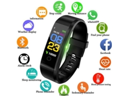 Smartwatch À Prova D'Água Cardio/Pedômetro/Esporte/Relógio Conectado Android