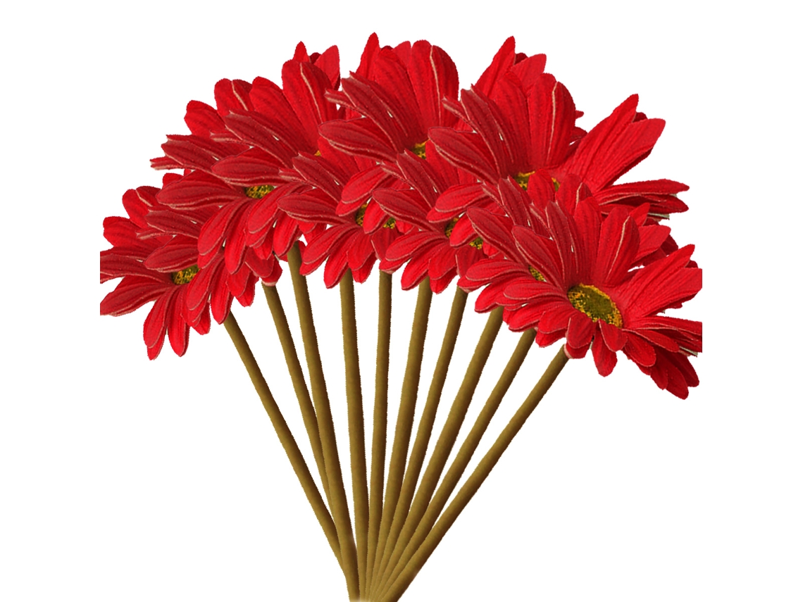 Flores Artificiais Para Exterior Resistentes Aos Raios Uv 10 Pacotes Plantas De Plástico Falsas Sem Desbotamento Decoração De Jardim