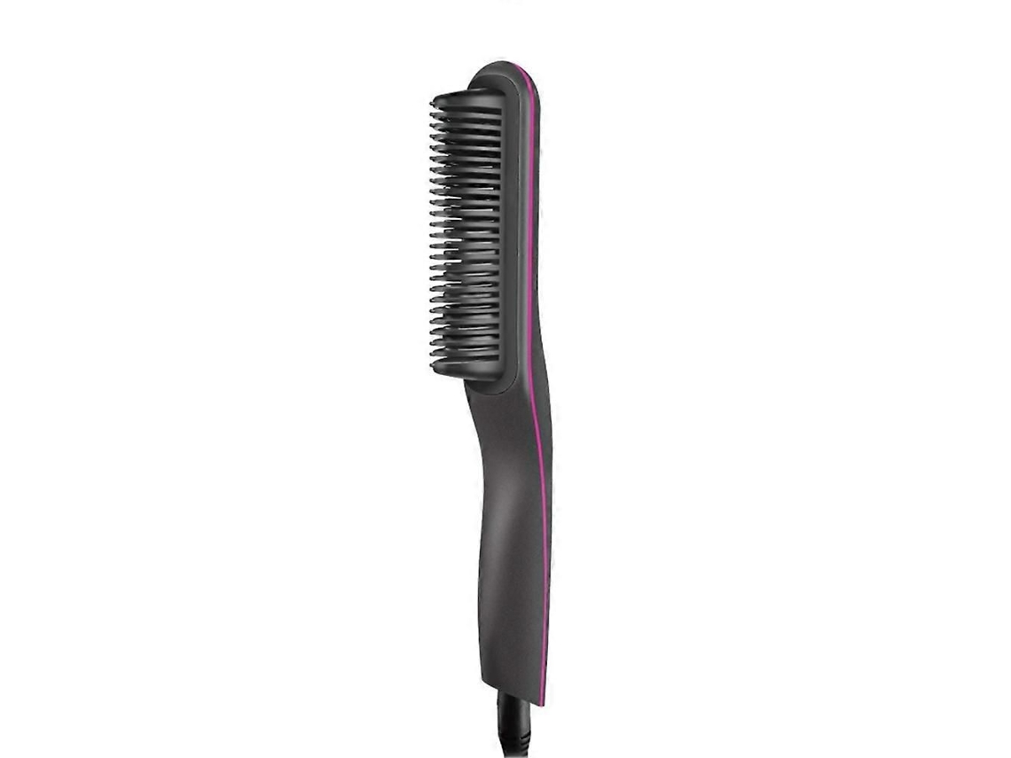 Modelador de Barba Rápido Masculino, Pente Cabelo Liso Multifuncional Feminino, Cachos com Tempera Tura Ajustável e Plugue Europeu GOKOCO