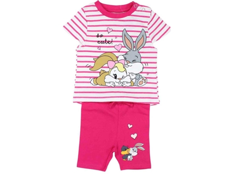 T-Shirt de Criança PERNALONGA Rosa (XS)