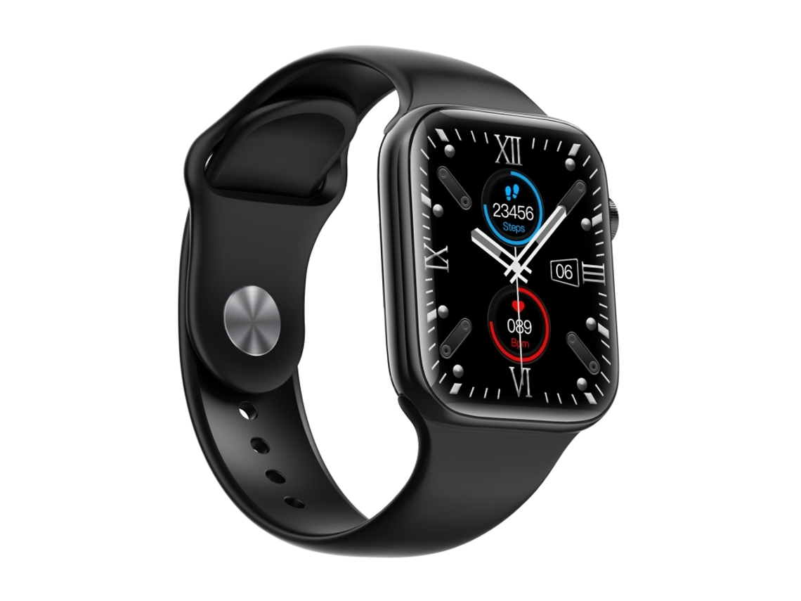 Rastreador De Fitness Inteligente À Prova D'água Com Tela Grande Hd De 1,92 Polegadas Em Aço Inoxidável (cor: Preto)