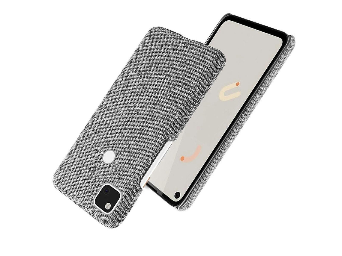 Capa Protetora Ksq Para Google Pixel 4a 4g, Revestida Em Tecido Macio, Resistente A Choques, Pc