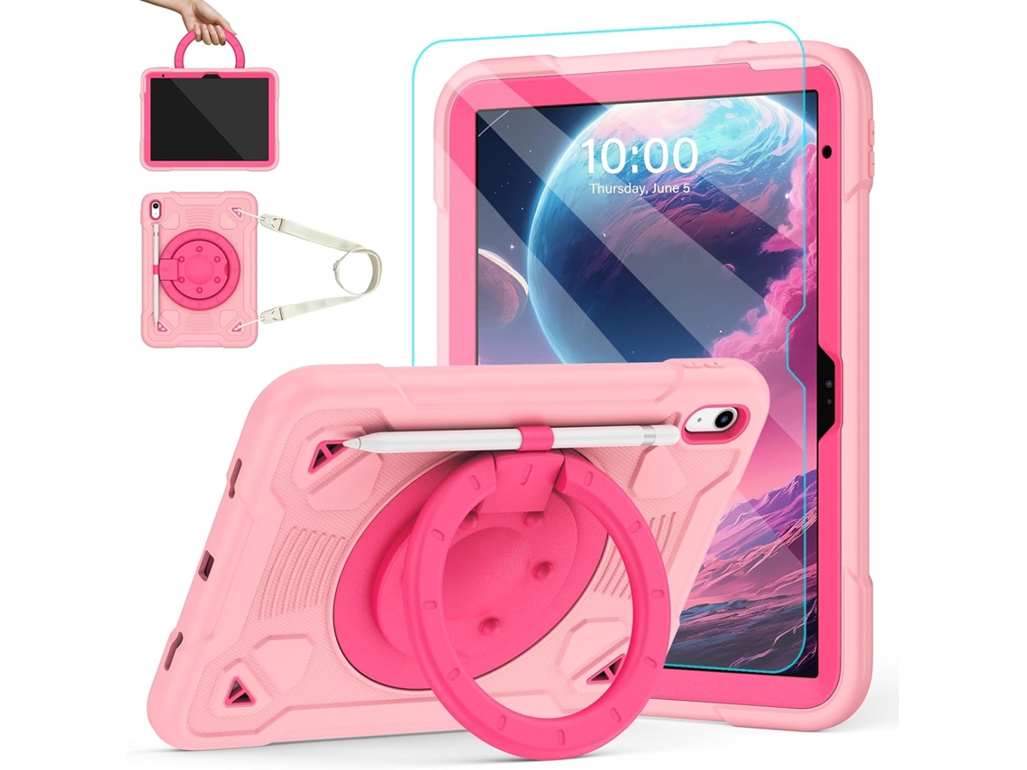 Capa Protetora Rosa Para Ipad