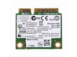 Placa De Rede Sem Fio (banda Dupla 2.4/5g Mini Pci-e) Placa De Rede Sem Fio Lenovo Intel6300