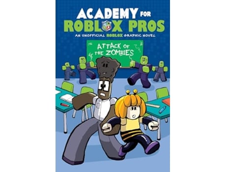 Livro Academy for Roblox Pros 1 Attack of the Zombies de Louis Shea (Inglês)