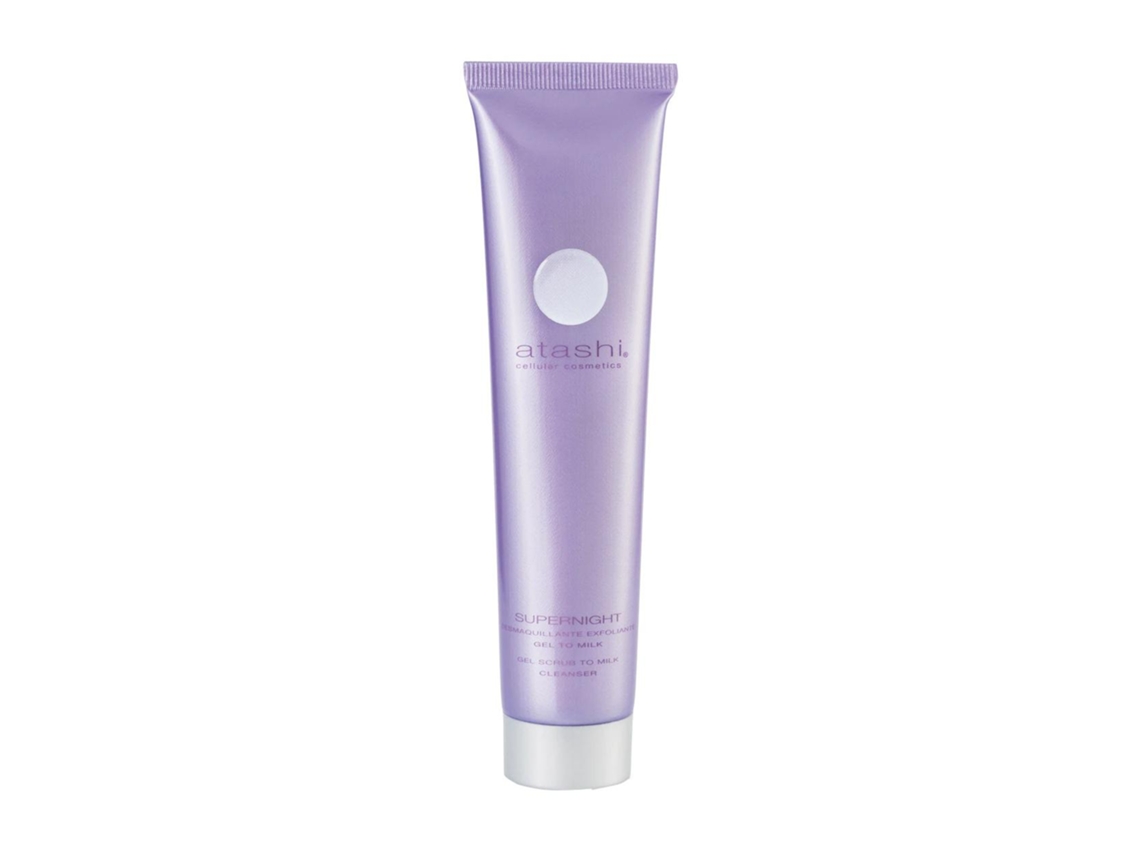 Demaquilante Esfoliante - ATASHI - Gel Para Leite - Biodegradável - 75 Ml
