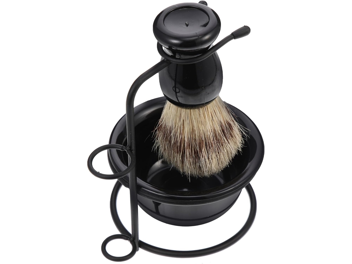 Escova Para Barba, Design Ergonômico, Para Barbear Com Conforto