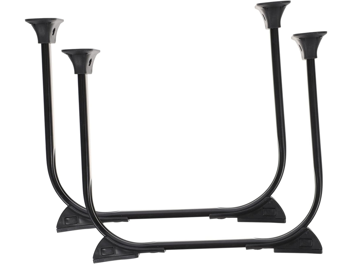 Kallory 2 Peças Pés De Mesa Centro Dobráveis Em Metal Estilo Grampo Cabelo, Para Móveis, Móveis, Substituição De Pés