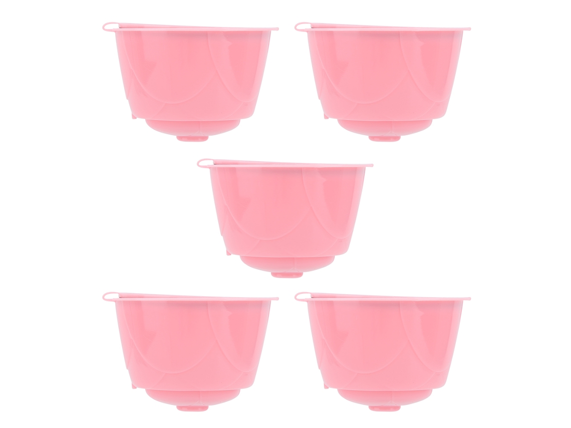 Copo de Cápsula Reutilizável LAXISCREED para Dolce Gusto Rosa