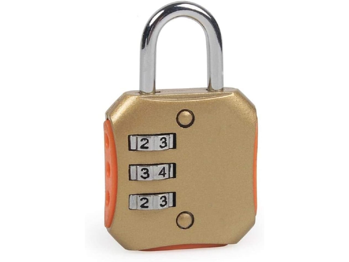 Cadeado De Combinação, Com Código, Cadeado, Mini Para Bagagem Viagem,