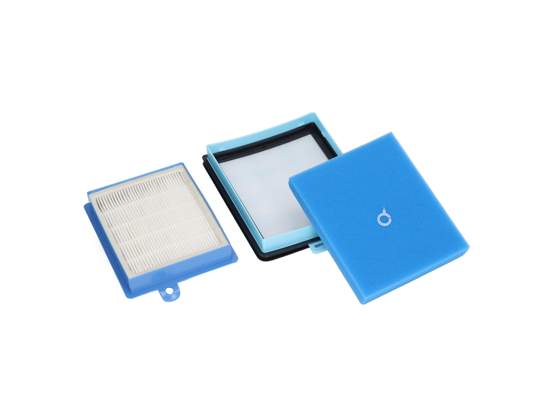 Kit filtro entrada e saída de ar aspirador PHILIPS FC8760 FC8761 FC8764 FC8766 FC8767 FC9712 FC9714