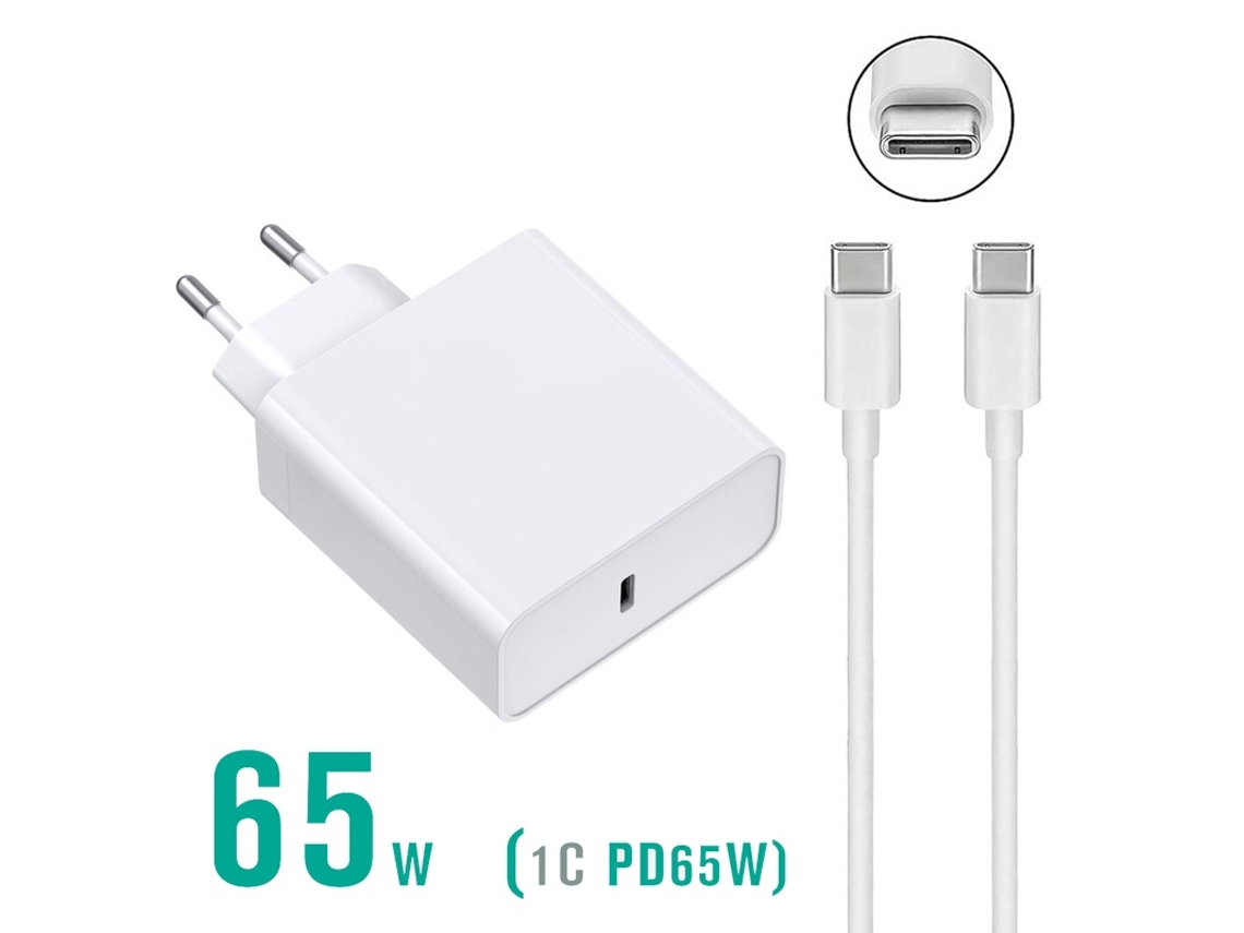 Lurelia Carregador Para Portátil Ac100 Usb-c 20 V 3,25 A 45 W Para Portátil