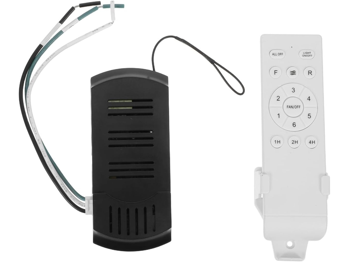 Controlador Sem Fio Para Ventilador De Teto, Controle Remoto, 1 Conjunto
