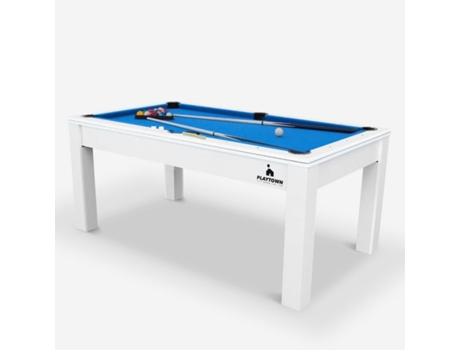 Mesa de Jogos Multifuncional 3 em 1 Matraquilhos Ping Pong Ténis de Mesa Bilhar Colorado PLAYTOWN