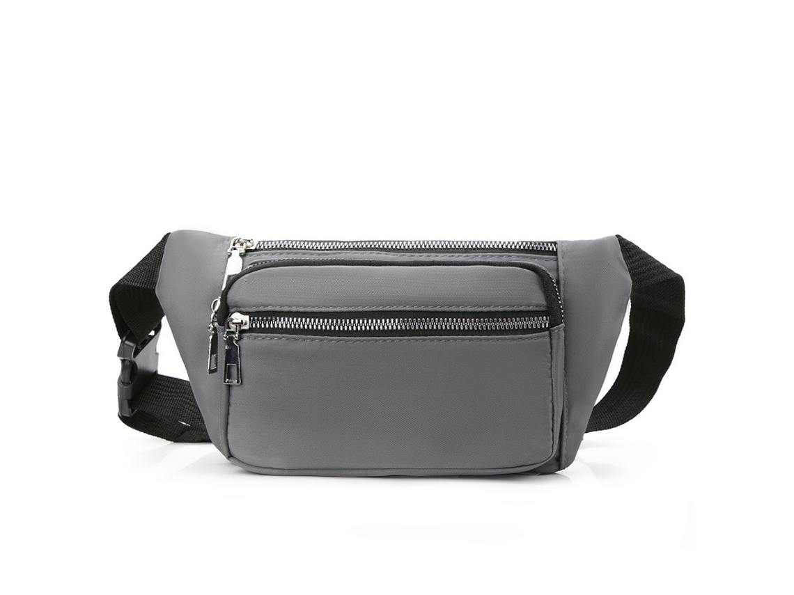(cinza) Pochete Impermeável, Unissex, Grande Capacidade, Ideal Para Caminhadas E Ciclismo, Comporta Todos Os Seus Celulares.