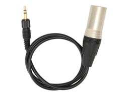 Aetheria cabo 3.5mm Trs Macho para Xlr Macho Balanceado Conversor Áudio Sony 60cm