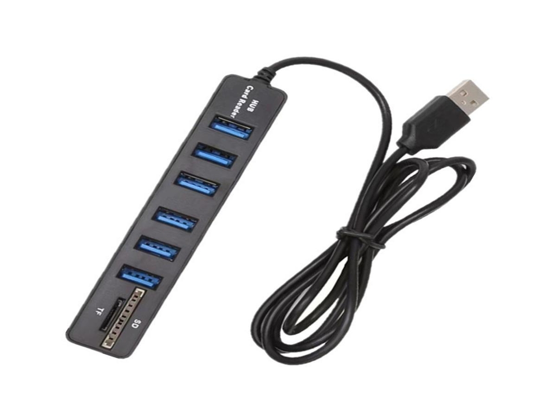 Lurelia Dock Usb 8 Em 1 Com Usb 2.0, Sd/tf