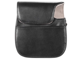 Estojo de couro para câmera Fujifilm Instax Mini 8/8s/8+/9, bolsa protetora para ombro único.
