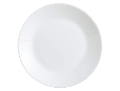 Conjunto de pratos  Zelie  W Branco Vidro (18 cm) (12 pcs)