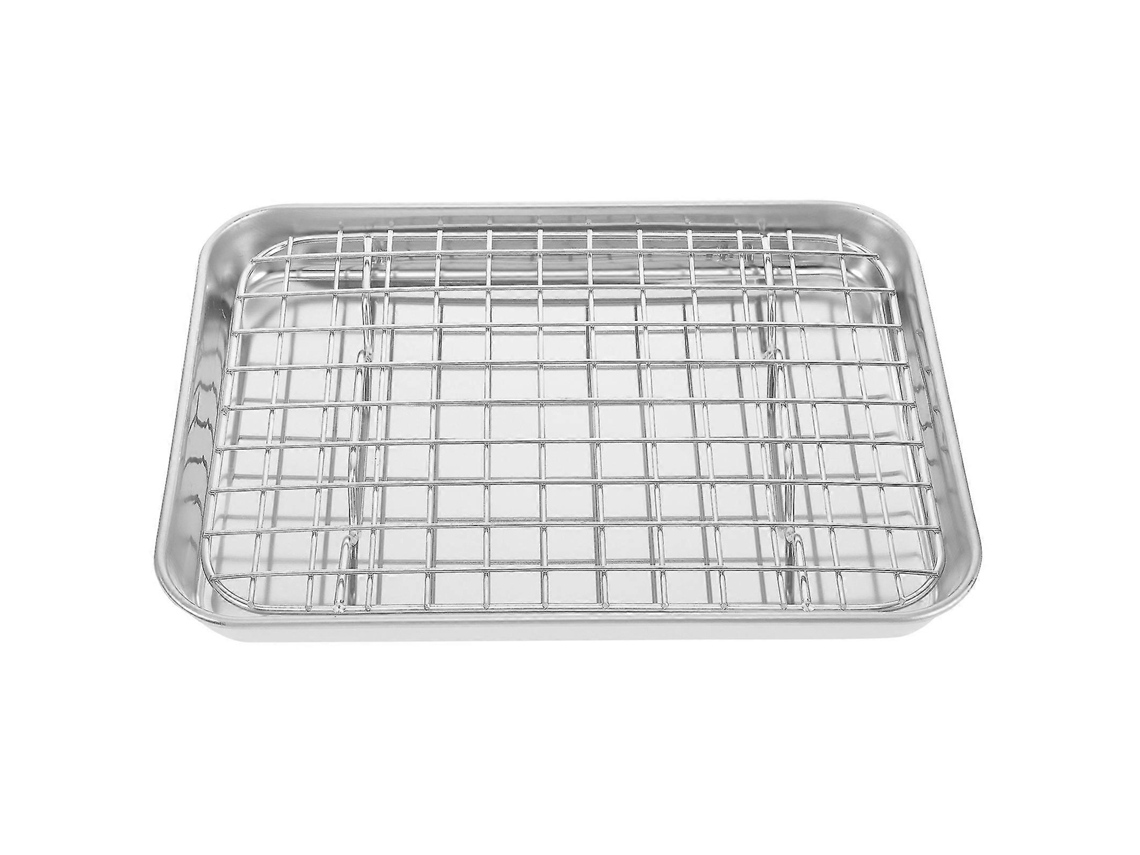 Conjunto De Assadeiras Com Grade, Assadeiras De Aço Inoxidável, Utensílios Para Assar Aquaforge