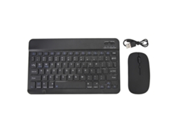 Conjunto De Teclado E Mouse Bluetooth Para Tablet Ultra-fino E Portátil Adequado Para Celulares E Computadores