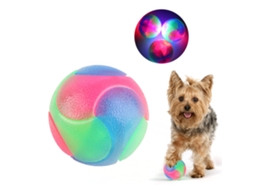 Bola Elástica para Cães com Luz Interativa 5cm | S/MARCA